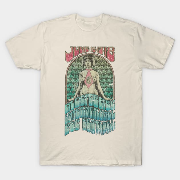 Monterey International Pop Festival T-Shirt by JCD666